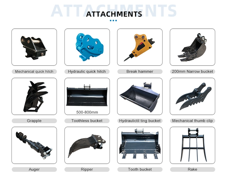 Agricultural Excavators Using Environmentally Friendly Engines and Rubber Tracks