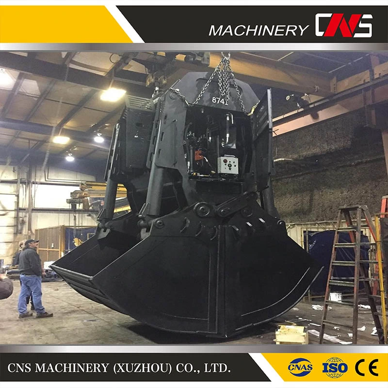 High Quality Excavator Clamp Shell Bucket ISO9001 Excavator Hydraulic Clamshell Bucket for Construction Works