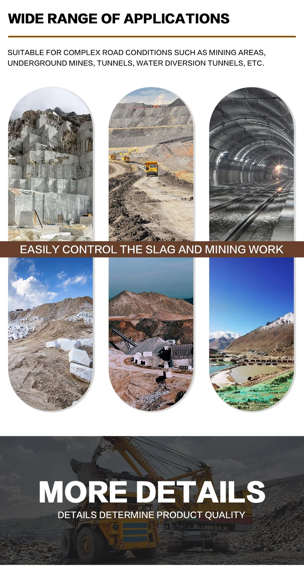 Crawler Excavator Slag Scraper Excavator Commonly Used in Coal Mine Tunnels
