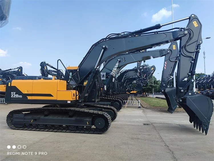 Hyundai Hx220HD 20ton 22ton Crawler Excavator with Mechanical Engine