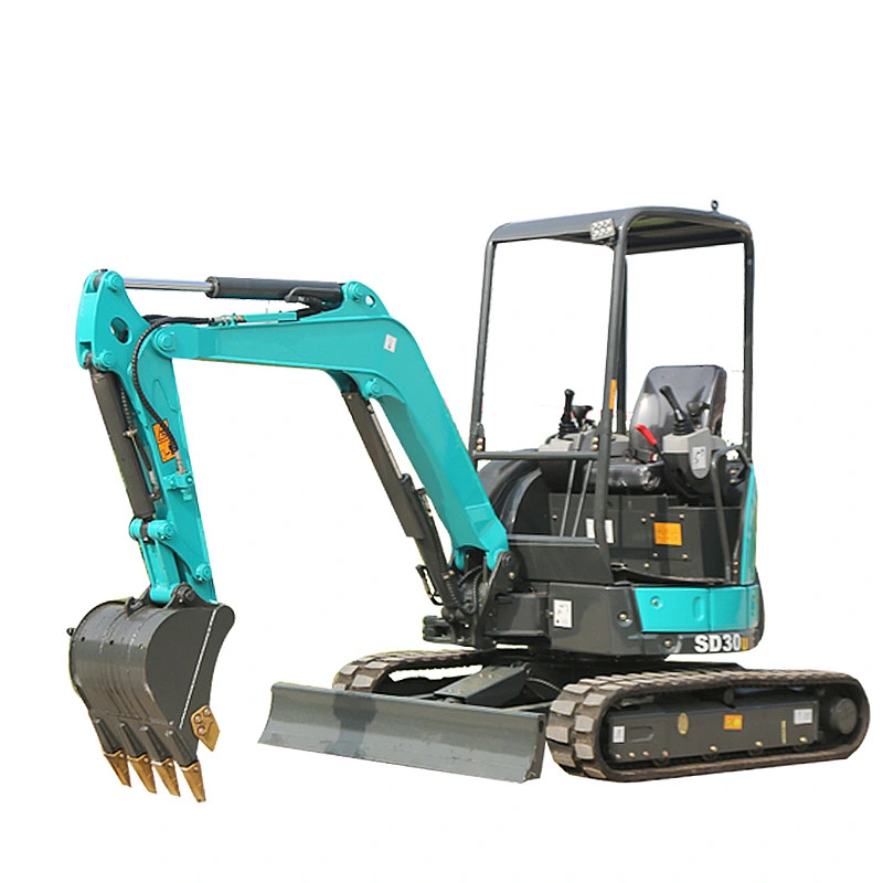 3000kg Operating Weight Zero Tail Swing Excavator with Mechanical Wood Grab