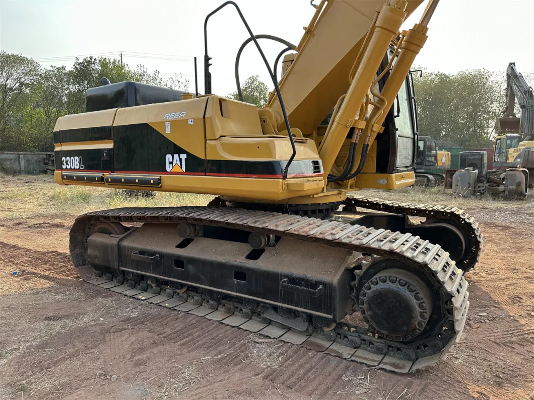 Good Used Caterpillar Big Size 330bl Excavator with Hydraulic Hammer Breaker