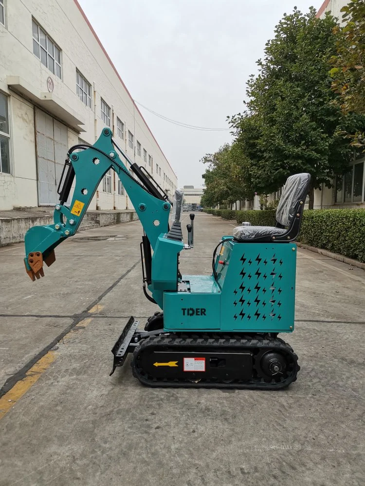 Tder Electric Digger Mini Shovel Machinemining 800kg 1000kg 1500kg 1800kg 2000kg Digging Machine Mini Excavator for Sale