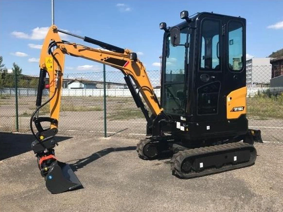 1.6ton Mini Excavator Sy16c Compact Track Excavators