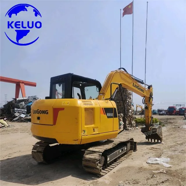 Liugong Clg9075e Chinese Used Digger Quality Diesel Second Hand Crawler Excavator