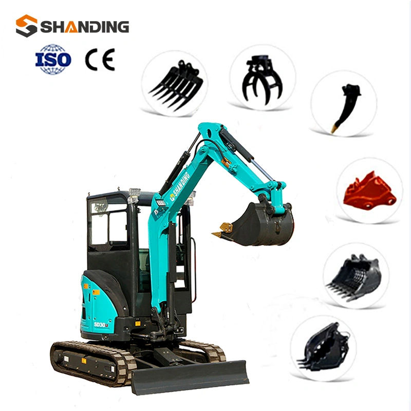 Imported Engine From Japan 3 Ton Mini Excavator