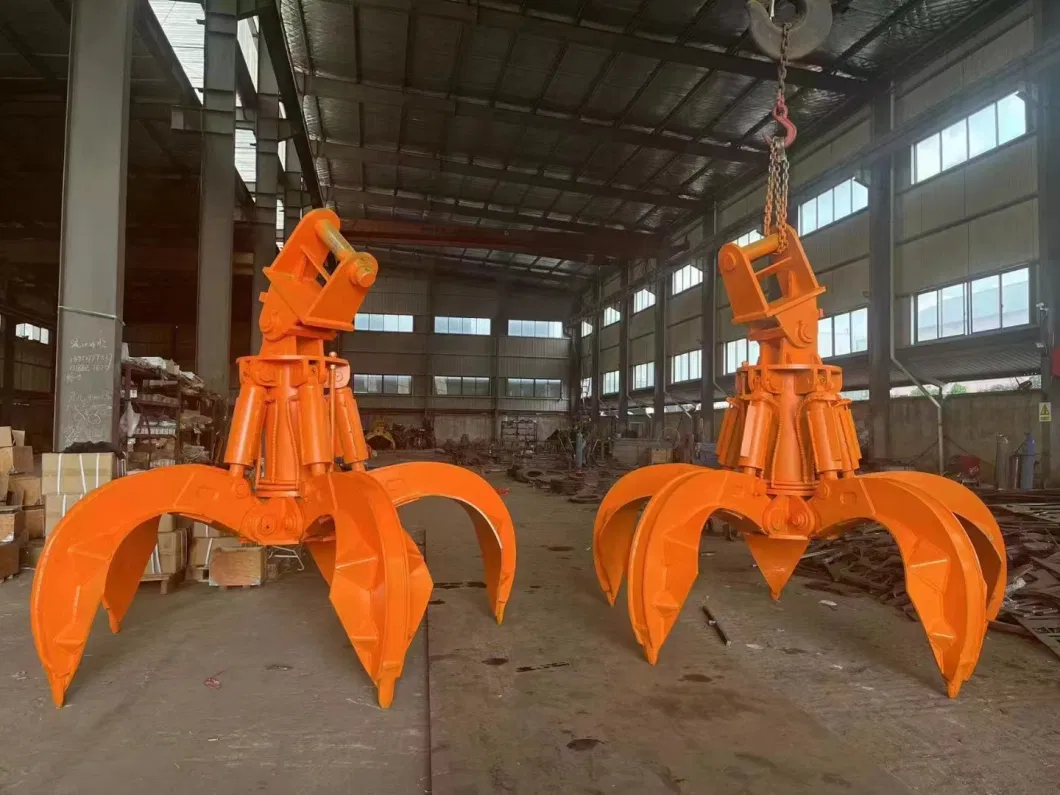 Orange Peel Grapple Hydraulic Grapple Excavator Attachment Hot Sale