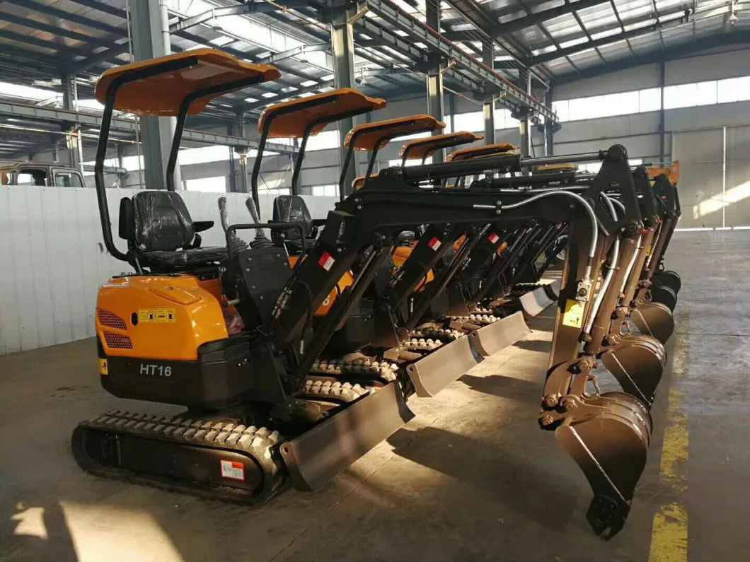 Te906 Mini Excavator for Laying Cables Mini Digger Excavator Machine