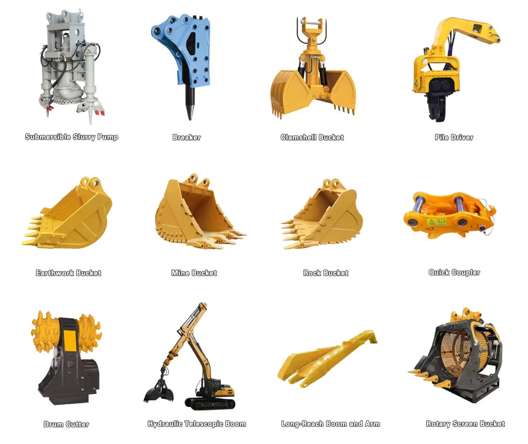 Hydraulic Excavator Construction Customization Grab Bucket Crane Clamshell Bucket