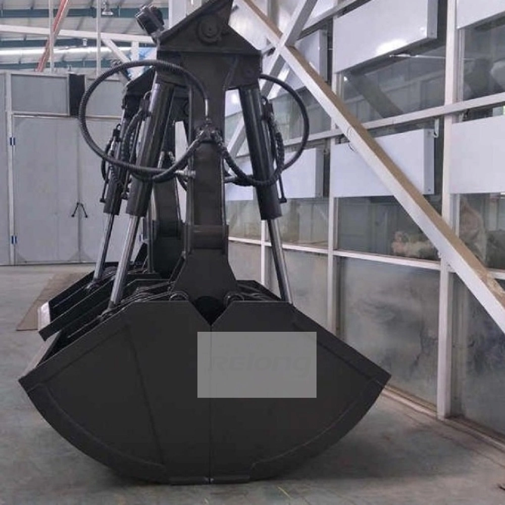 Hydraulic Excavator Construction Customization Grab Bucket Crane Clamshell Bucket