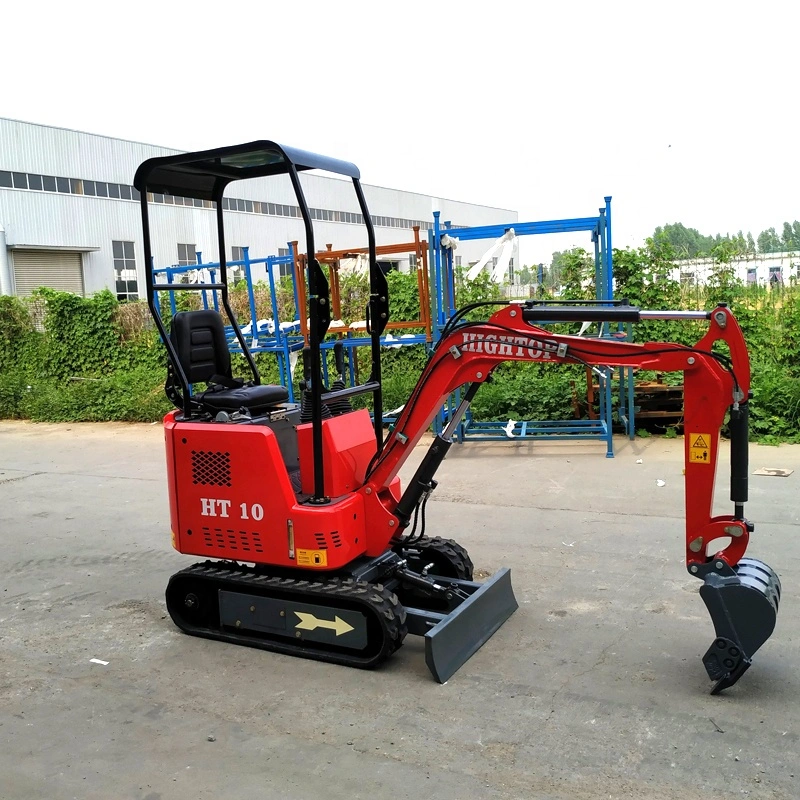 CE ISO High Performance Home Used Mini Crawler Backhoe Garden Micro Household Farm Construction Greenhouse Towable Hydraulic Excavator for Sale