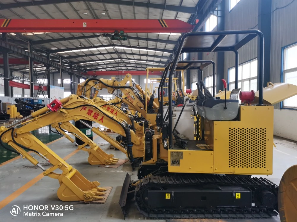 Cheap Electric Excavator Mini with Tethered Power Cable for Sale, Without Bulky and Heavy Battery, No Need to Worry About The Power Duration.