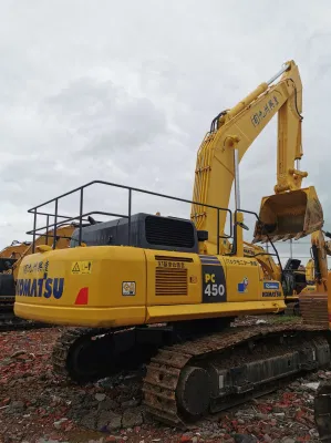 Excavadora de oruga Komatsu de segunda mano 45 toneladas de peso pesado mini PC400 PC450 Venta