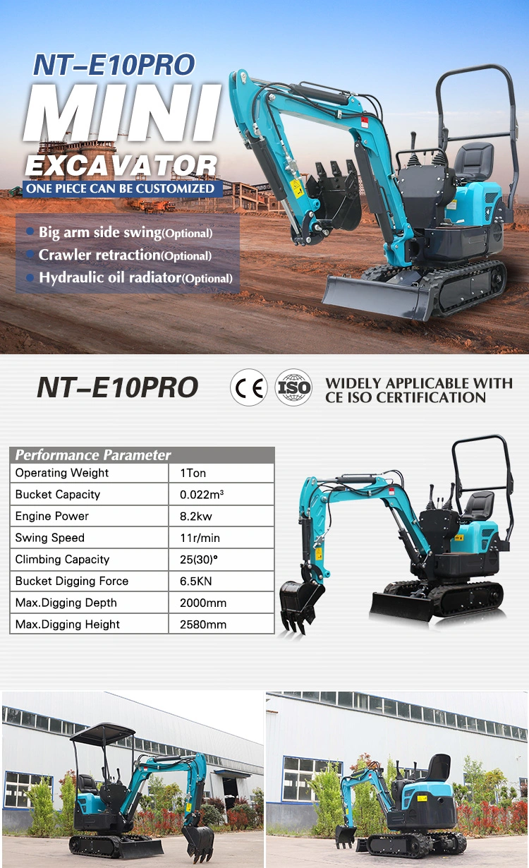 Cheap Price Small Excavator New Diesel Engine Excavator Mini Excavator 2.5t Form China