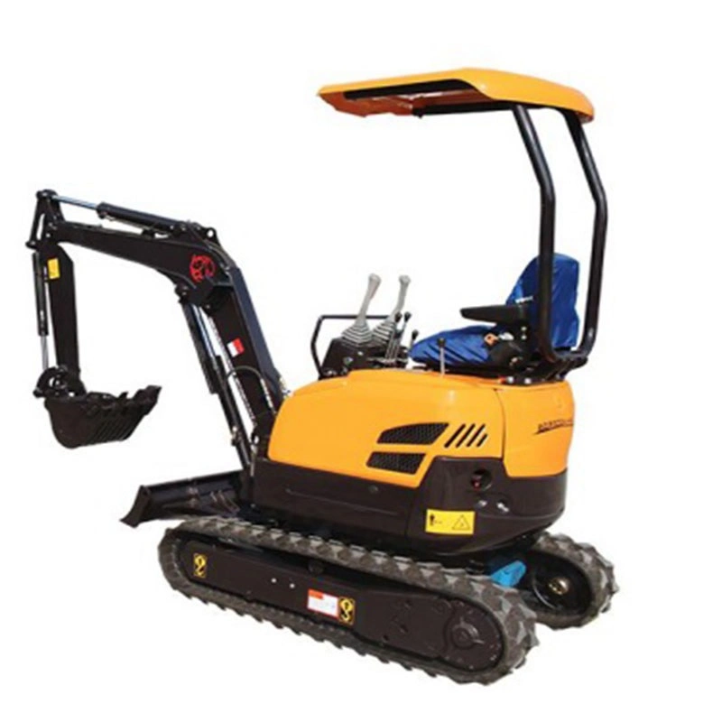 Digging Multifunction Hydraulic Crawler Towable Backhoe with EPA Engine