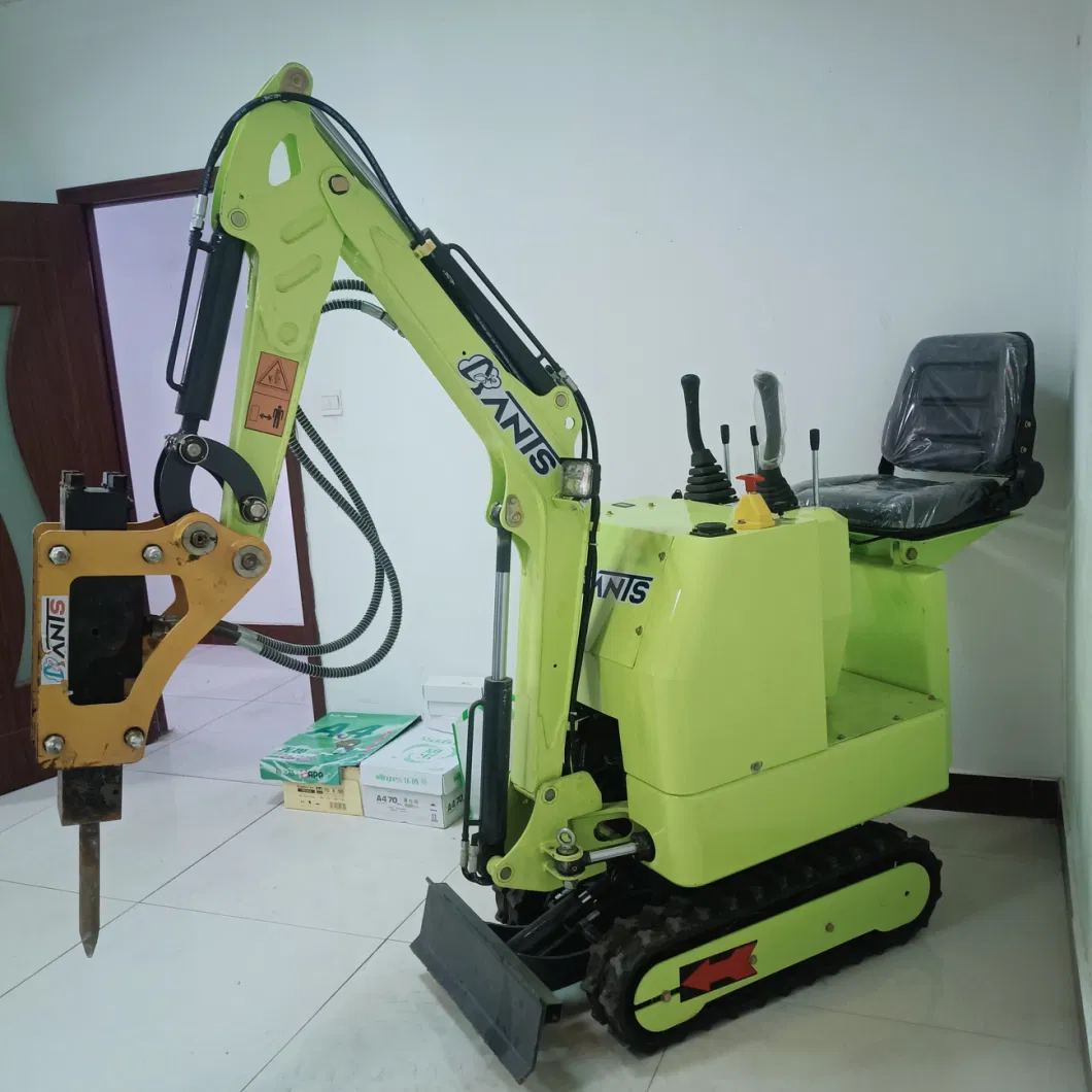 Ants 0.5 Ton 500/600kg Small Multi-Function Electric Crawler Excavator/Farm/Garden Hydraulic Mini Excavator