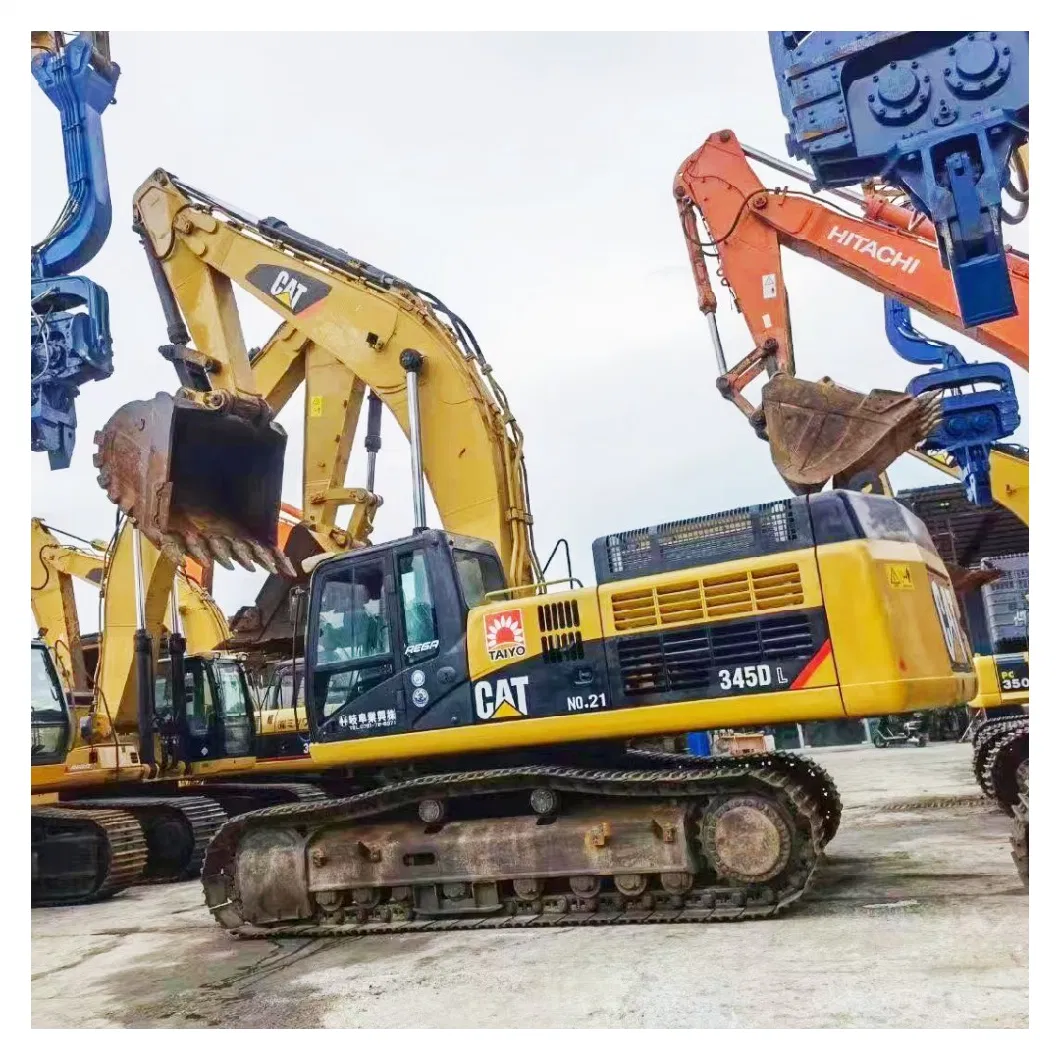 Cheapest Sale Used Caterpillar 345dl Excavator The Biggest Selling Promotion in Shanghai 345dl Used Excavator