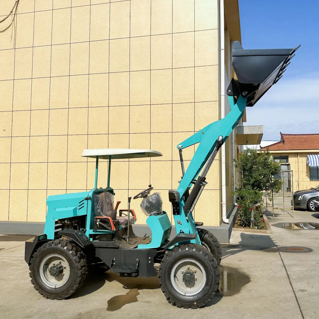 Cheapest Earth-Moving Machinery Small Mini Towable Backhoe Loader Excavator