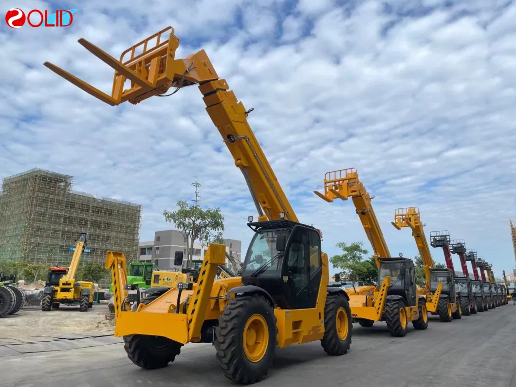 Jcb Telehandler 4.5ton 5ton 6ton Wheeled Material Handler with Telescopic Loader