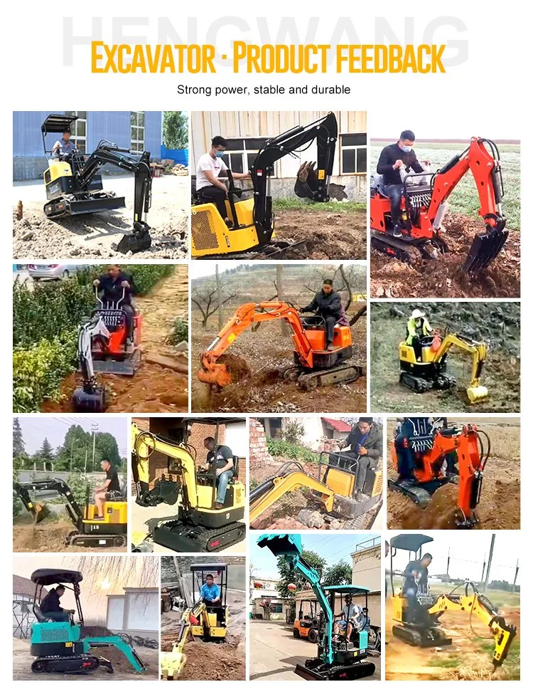 CE/EPA/Euro 5 Approve Cheap 1 Ton 2 Ton Track/Crawler Small/ Mini/Small/Micro /Digger/Bagger/Excavator/Excavators Use for Construction/Farm/Garden/Agricultural