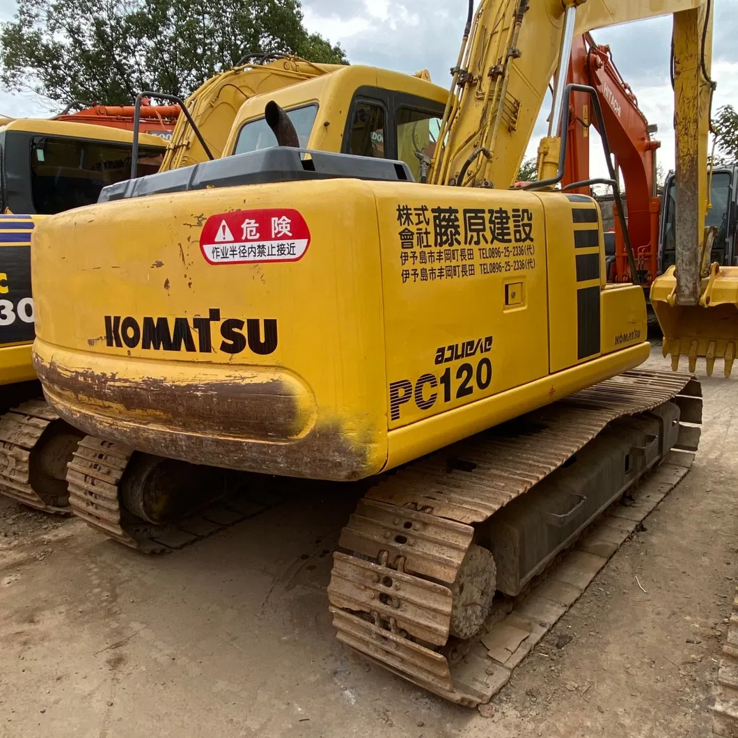 Used Original Japanese Komatsuu PC120-6 Excavator