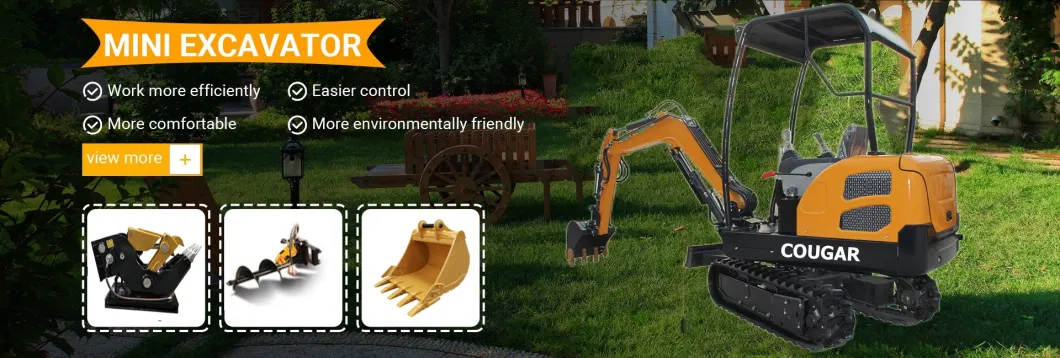 New Designed for Sale with CE EPA for Construction Equipment Use Diesel Mini Electric Excavators