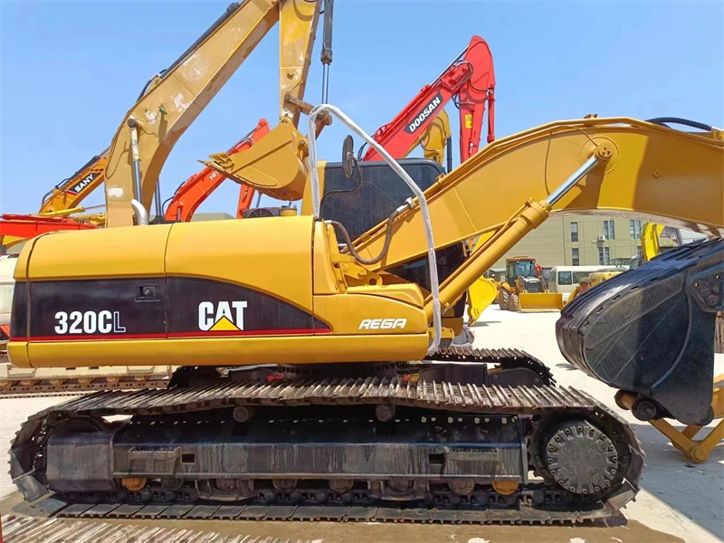 Used Good Condition Caterpillar 320b 320c 320d Hydraulic Crawler Excavator