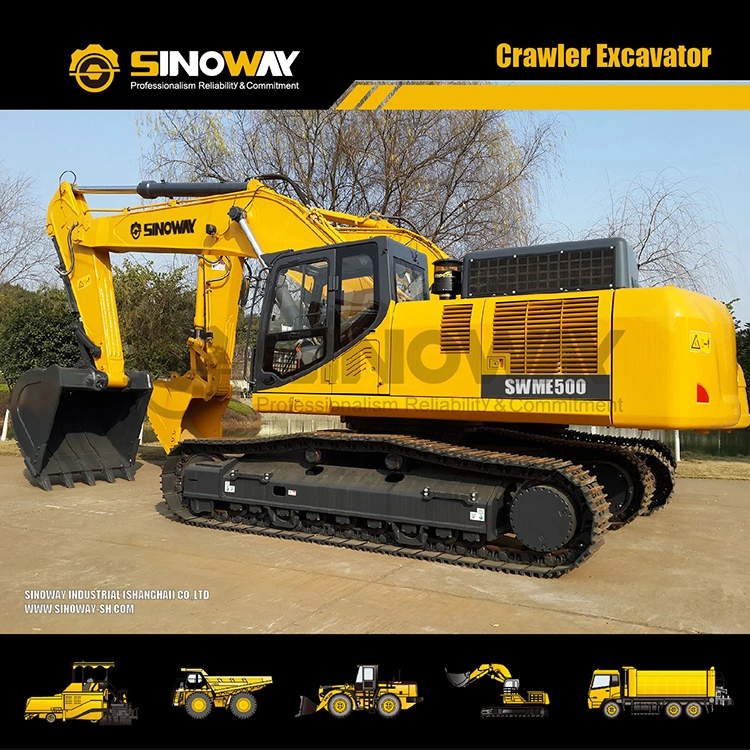 Chinese Excavator Machine Crawler 50 Ton Digger Excavator for Sale
