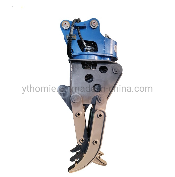 Hydraulic Excavator Grab 360 Rotating Stone Grab for Excavator Construction Work