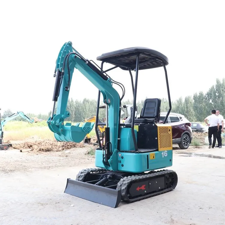 2 Ton Excavator Big Digger Digshell Construction Machinery Excavator China Mini Excavator Te16 1200kg High Quality Small Digger and Hydraulic Crawler