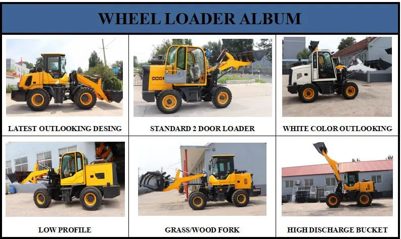 Cheapest China Smallest Electric/Diesel Wheel Loaders Mini Articulated Front End Loader Excavator Mini Loadere for Sale Price