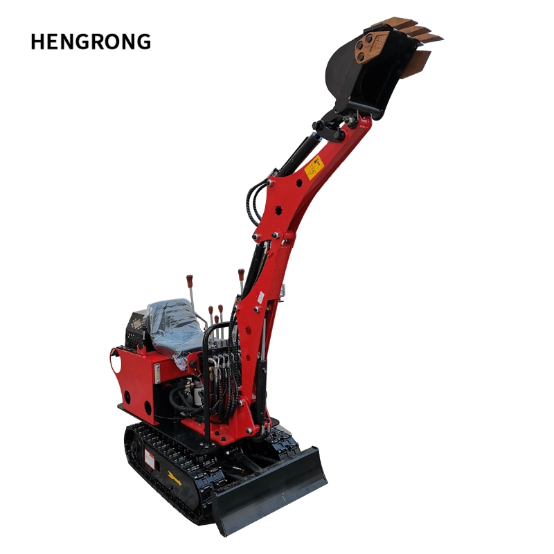 Weight 700kg Koop Euro 5 Diesel Engine Small Earth Mover Wheel Backhoe Excavators Mini