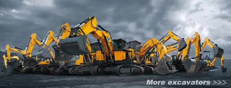 China 115ton Mining Crawler Hydraulic Excavator Xe1250 for European Market