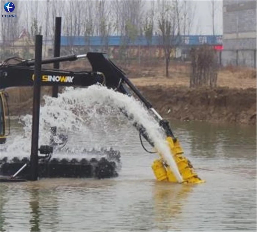 Chinese Amphibious Excavator Pump Sale to All Over The World