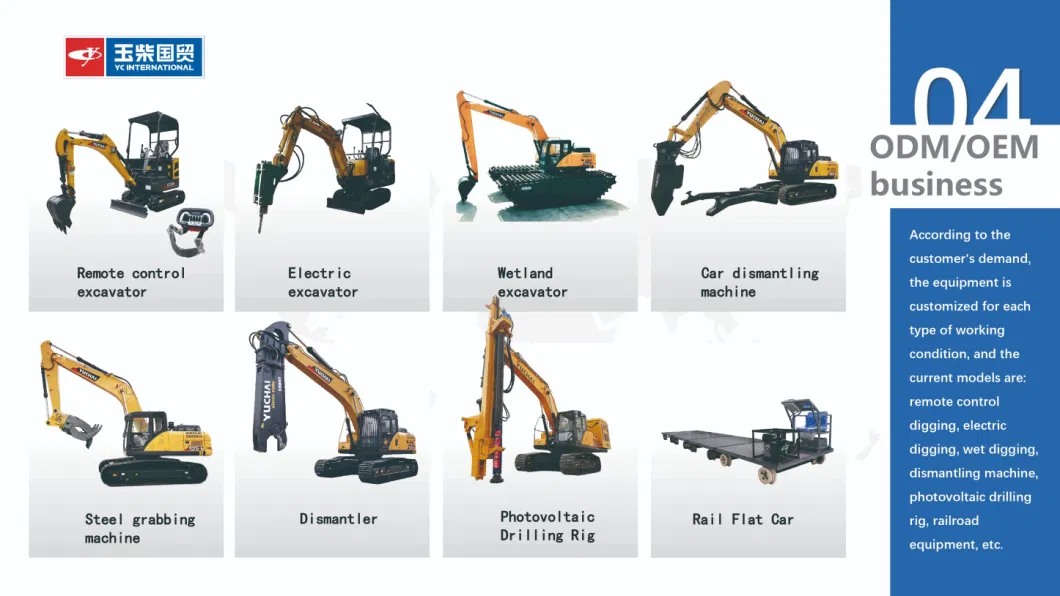 Yuchai Yc27sr PRO New Mini 2.7 Ton Hydraulic Excavator Euro V