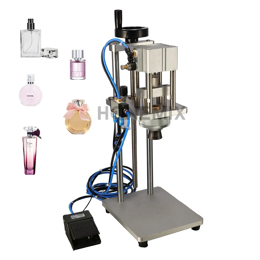 Hone Perfume Bottles Screwing Capping Machine Manual Grasping Machine