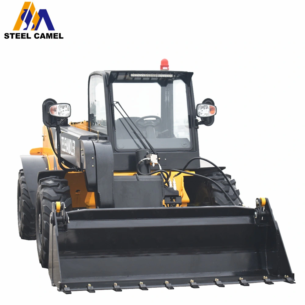 Hydraulic Boom Forklift 3 Ton Telescopic Telehandler 4X4 Material Tele Handler with Fork and Bucket