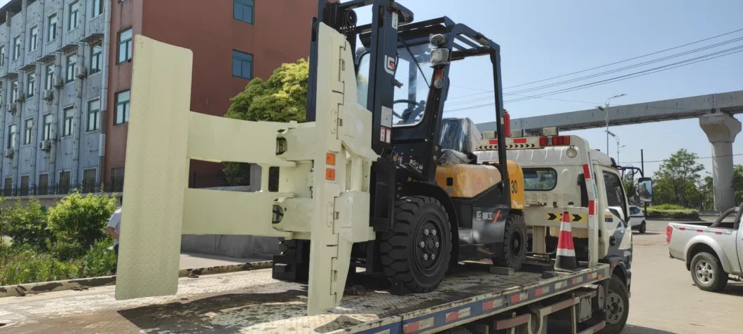 Hydraulic Forklift Customizable Attachment Tobacco Carton Clamp Use in Forklift Truck