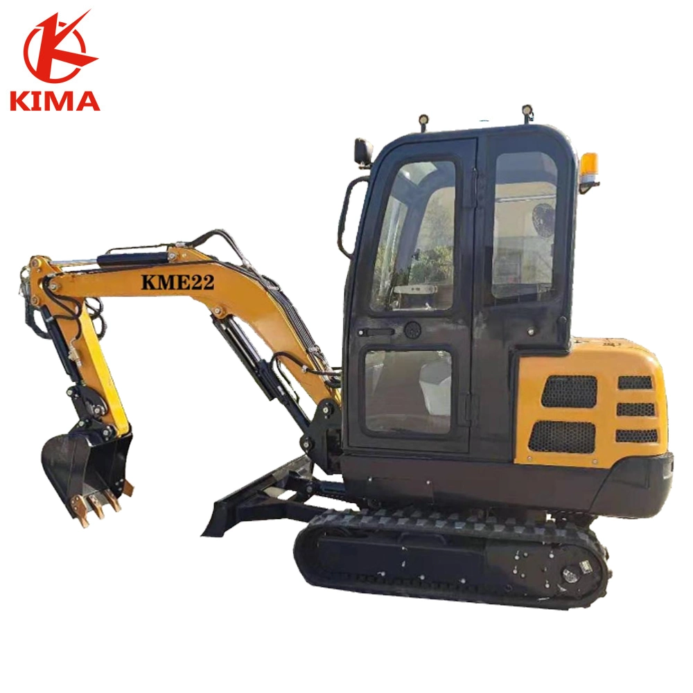 1.0 Ton Chinese Crawler Digging Equipment Mini Excavator With CE