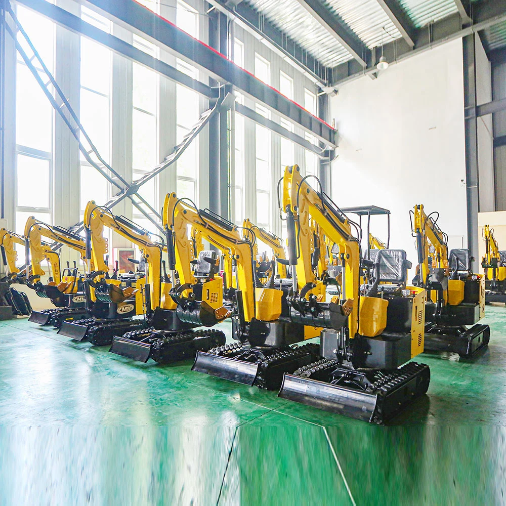 Small-Scale Agricultural Mini Indoor Demolition Road Construction Small Micro Compact Excavator with CE