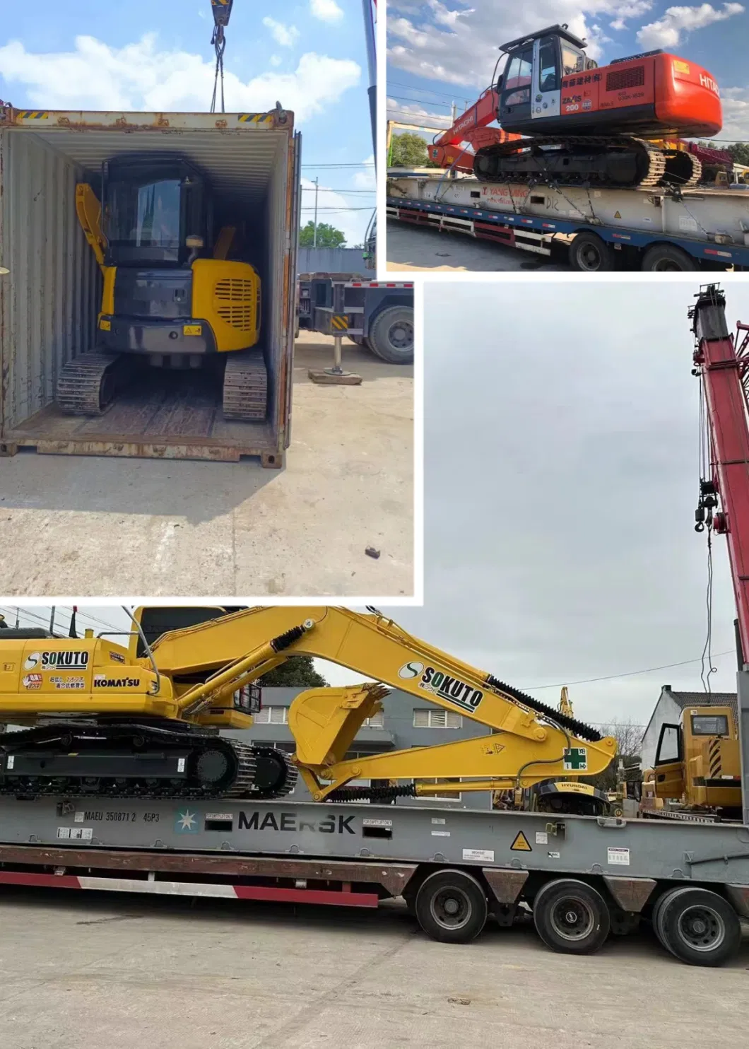 Usedkomatsu PC70-8 7 Ton 0.32-0.39m3 Medium Hydraulic Crawler Excavator in Stock for Sale