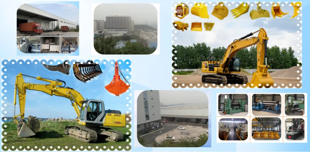 Excavator Heavy Duty Bucket for Hitachi Ex100 /Cat336/Hitachi Zx150 /Hitachi Digger Ex120/Kobelco Crawler Excavator Sk210/Zx330 Digger/Excavator Attachment Long