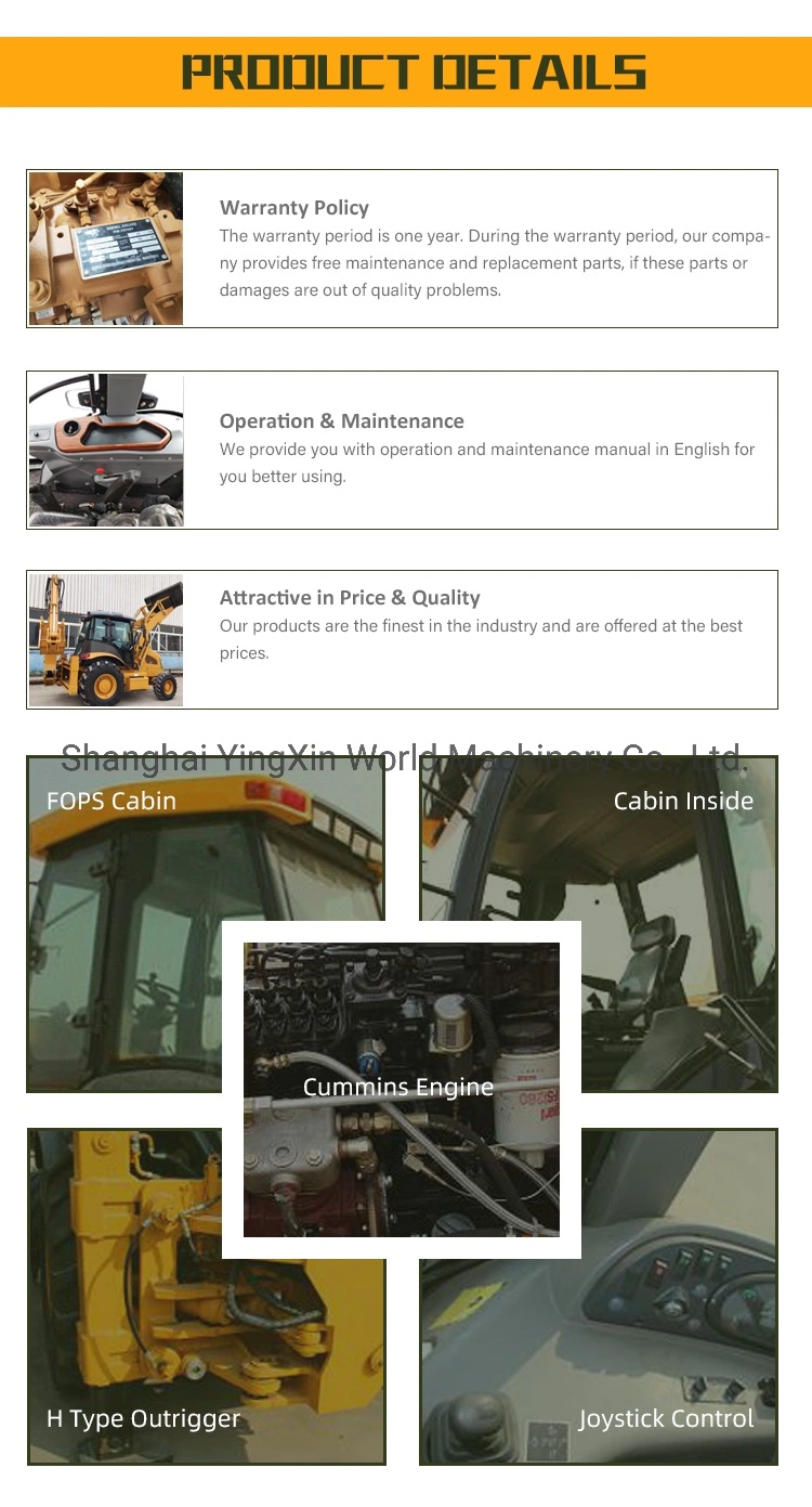 Backhoe Type Excavator Loader for Sale