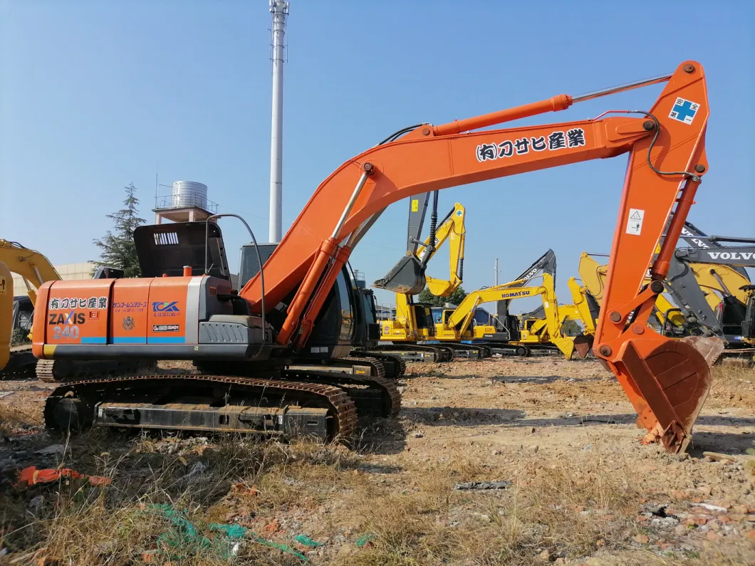 Used Excavator Hitachi 240 Medium-Sized Crawler Excavator for Sale