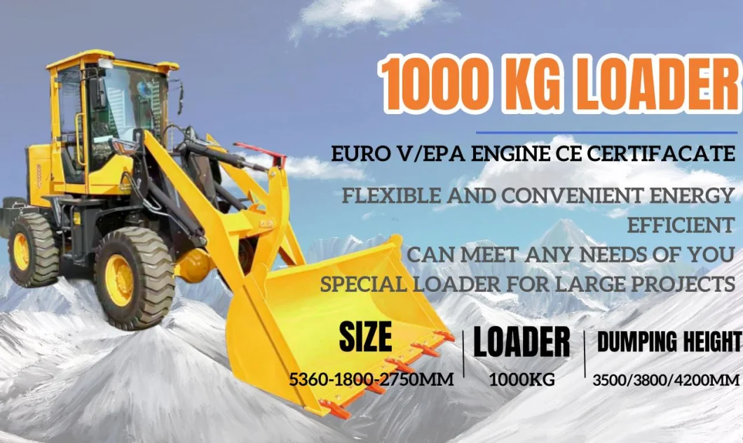 Cheapest Earth-Moving Machinery Small Mini Towable Backhoe Loader Excavator