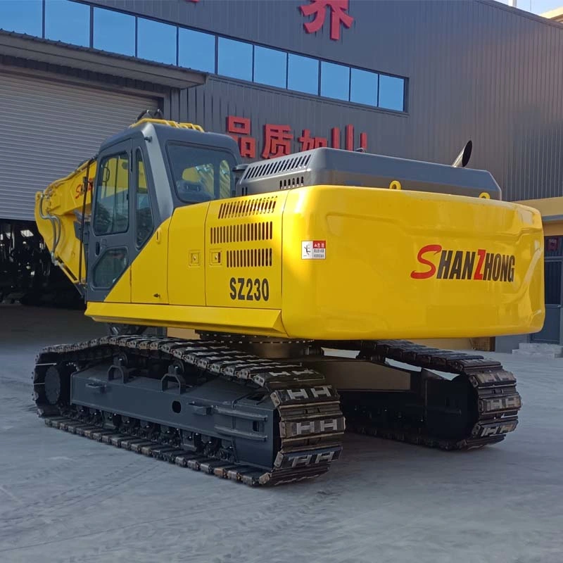 Factory Supply Directly Shanzhong 20ton 22ton 23ton 24ton Hydraulic Crawler Excavator Construction Machinery for Coal Mine