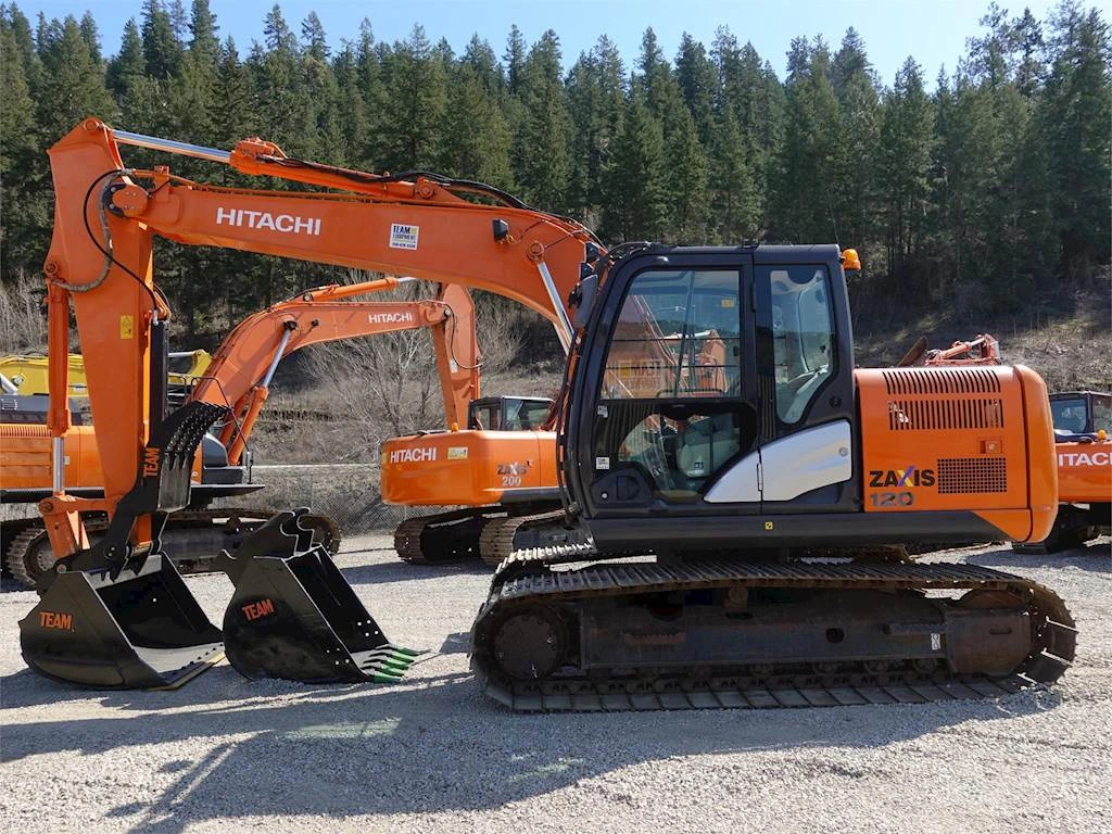 Medium Size Hitachi Zx120 Zaxis 120 130 Crawler Excavator with Low Working Hour