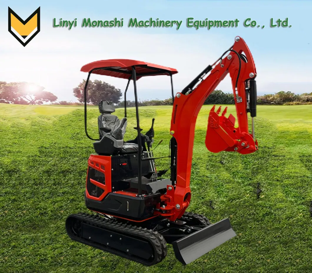 New Hydraulic Transmission Electric Drive Small Wheel Excavator