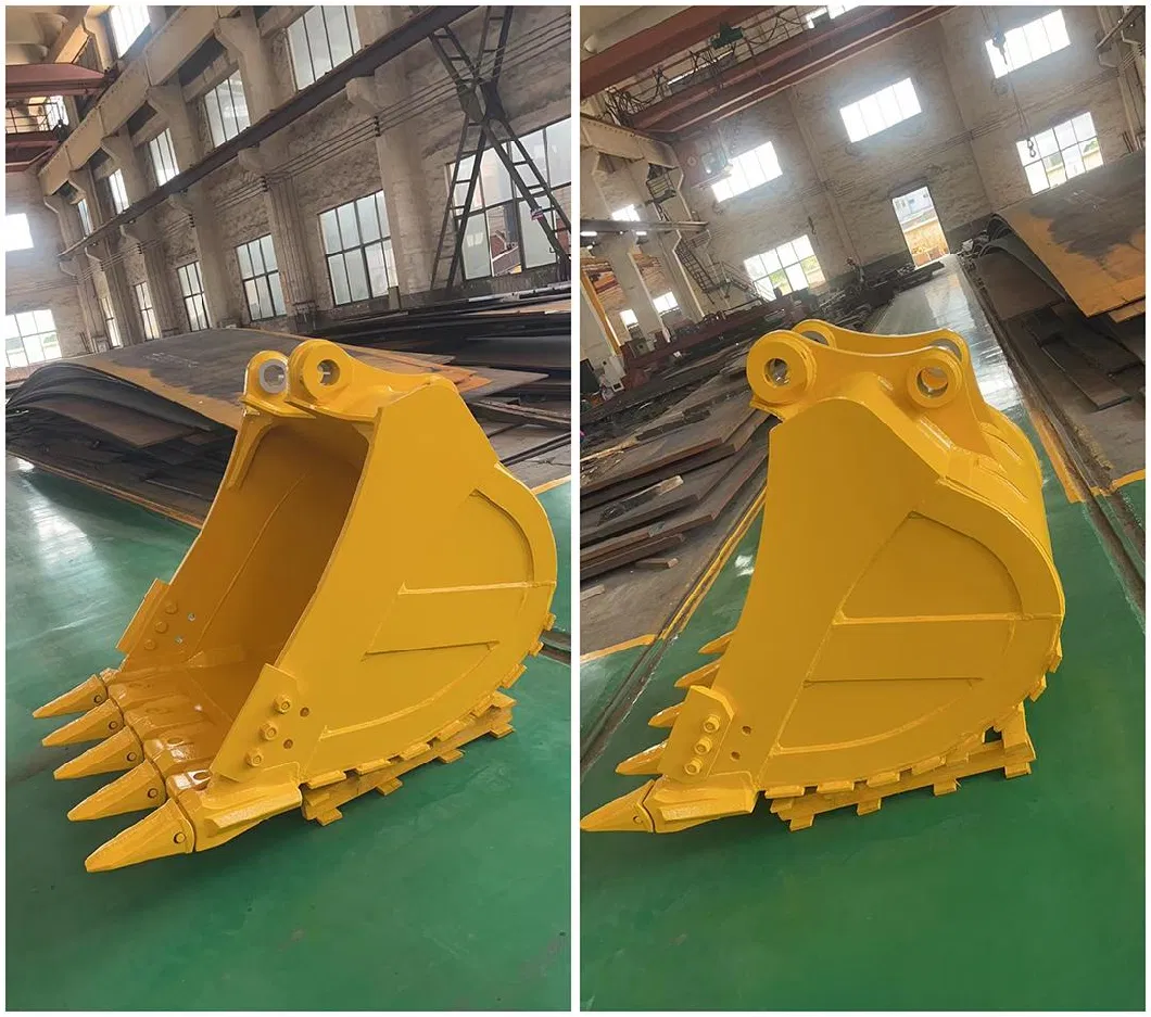 Heavy Duty Excavator Bucket Standard Rock Bucket with ISO SGS Certified for Komatsu