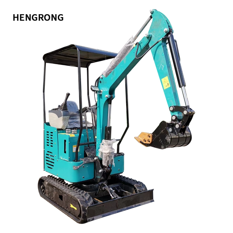 Hydraulic 450kg Kubota Mini Digger Kv17 Excavator with Attachment Small Earth Mover